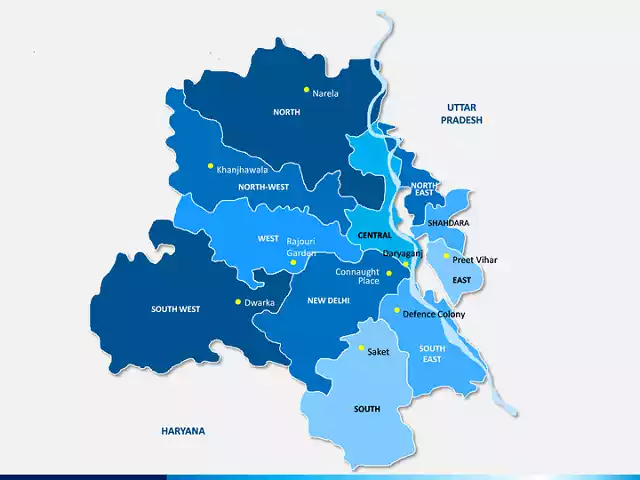Capital-of-india-map