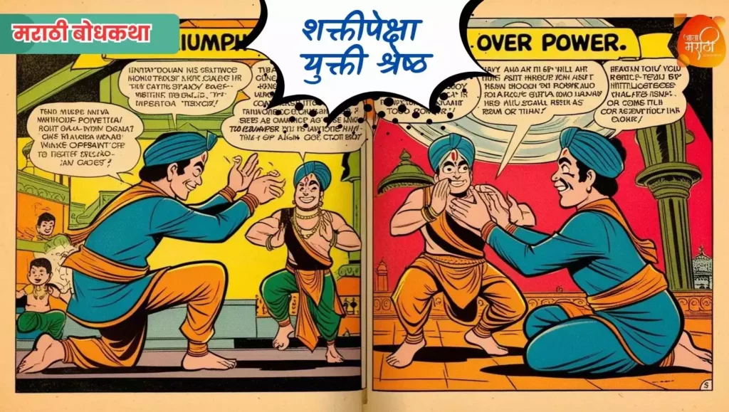 सिंह आणि कोकिळा - शक्तीपेक्षा युक्ती श्रेष्ठ